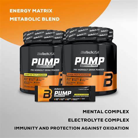 BioTechUSA Pump Caffeine Free 330g
