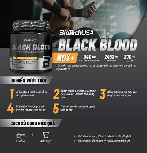 BioTechUSA Black Blood NOX+ 340g