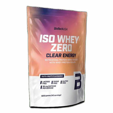 BioTechUSA Iso Whey Zero Clear Energy 1000g