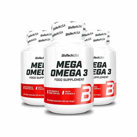 BioTechUSA Mega Omega 3 Capsules