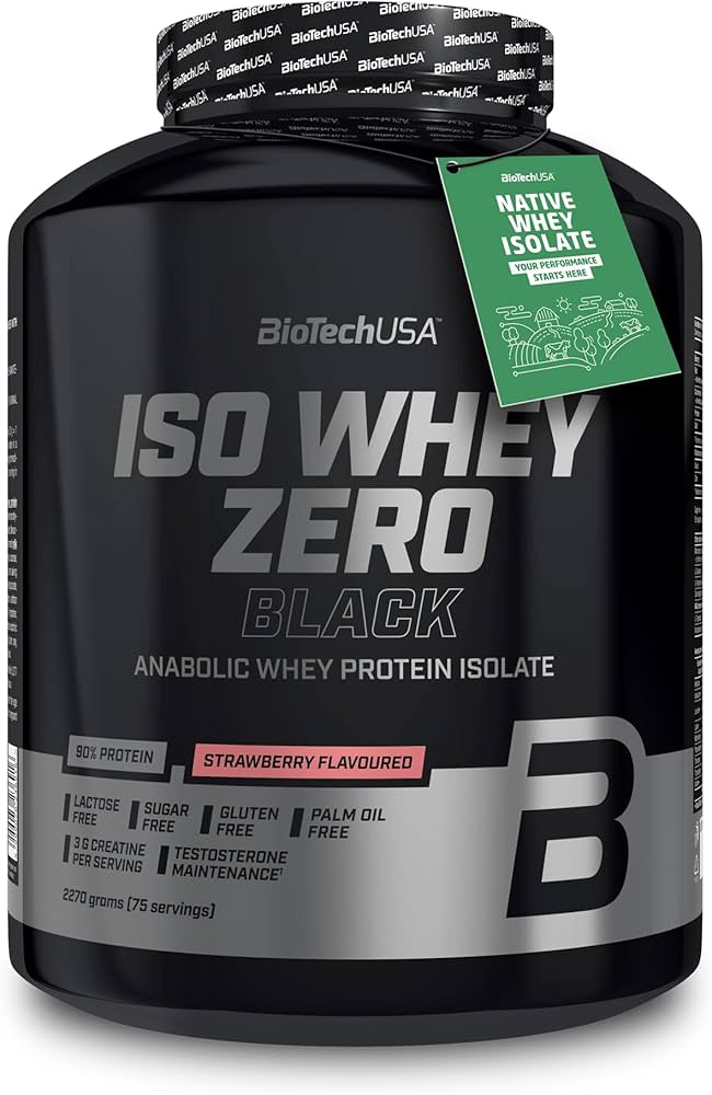 BioTechUSA Iso Whey Zero Black 2270g