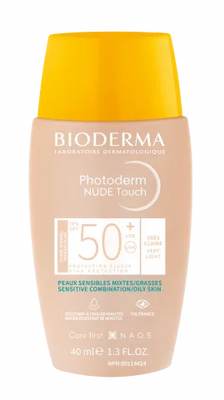 Bioderma Photoderm Nude Touch SPF50+ Very Light Tinted