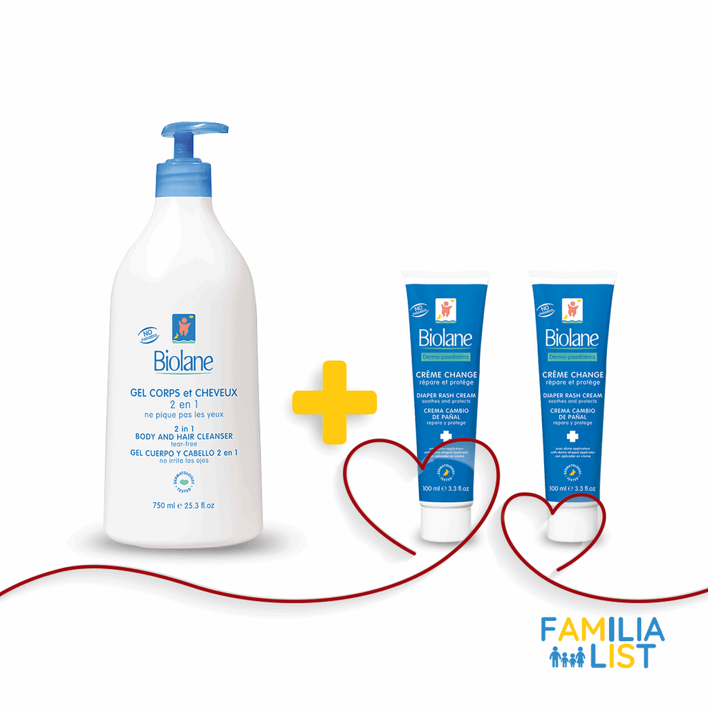 Biolane Bundle One Gel Lavant And 2 Diaper Cream