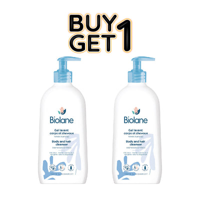 Biolane Gel Corps et Cheveux 750ml Buy 1 Get 1