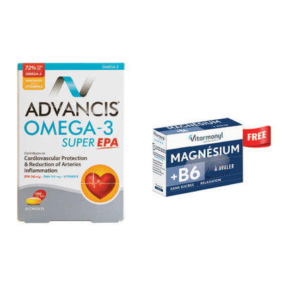 Brain & Heart Health Bundle Advancis Omega EPA + Free Magnesium