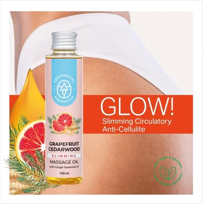 Cedarmount Aromatics Grapefruit Cedarwood Massage Oil