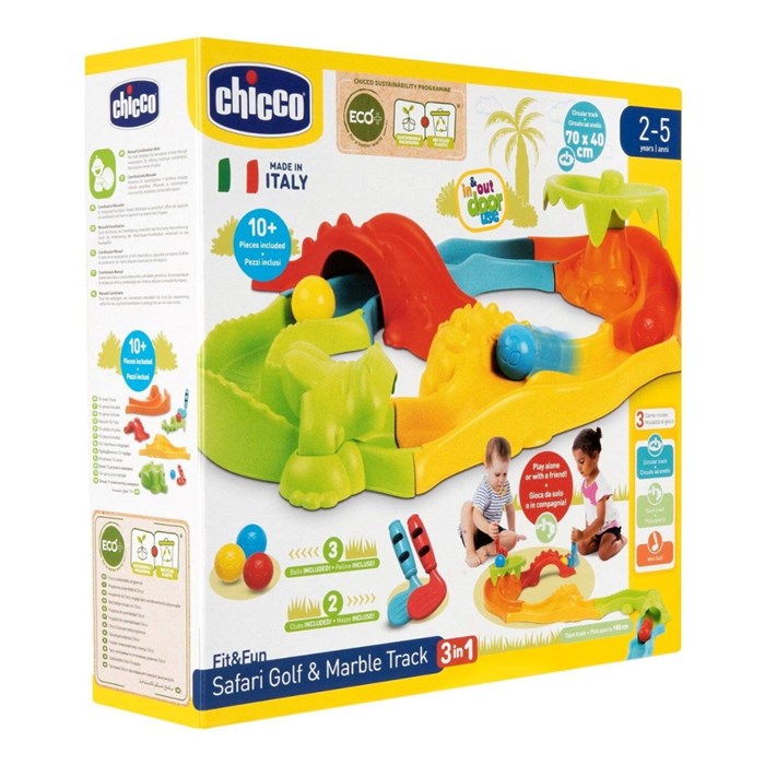 Chicco 3 in 1 Safari Golf And Marble Track
