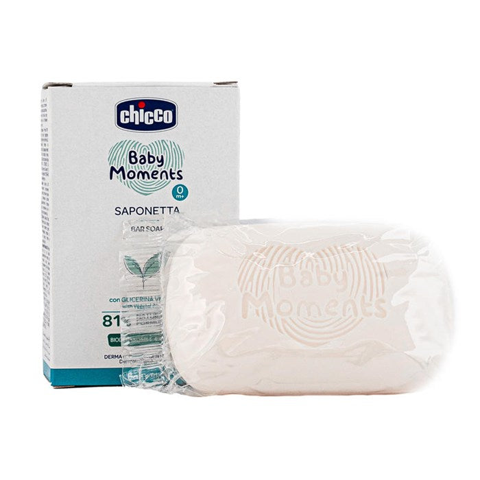 Chicco Baby Moments Bar Soap (100 g)