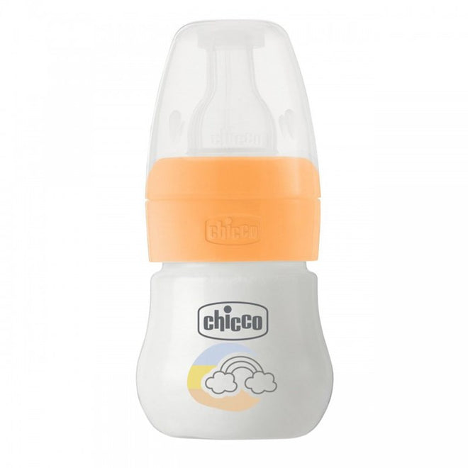 Chicco Silicone Micro Feeding Plastic Bottle (0 m+)