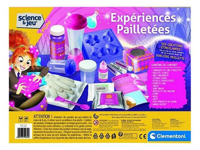 Clementoni Science & Jeu Expériences pailletées