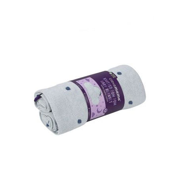 Clevamama Knitted Pom Pom Baby Blanket