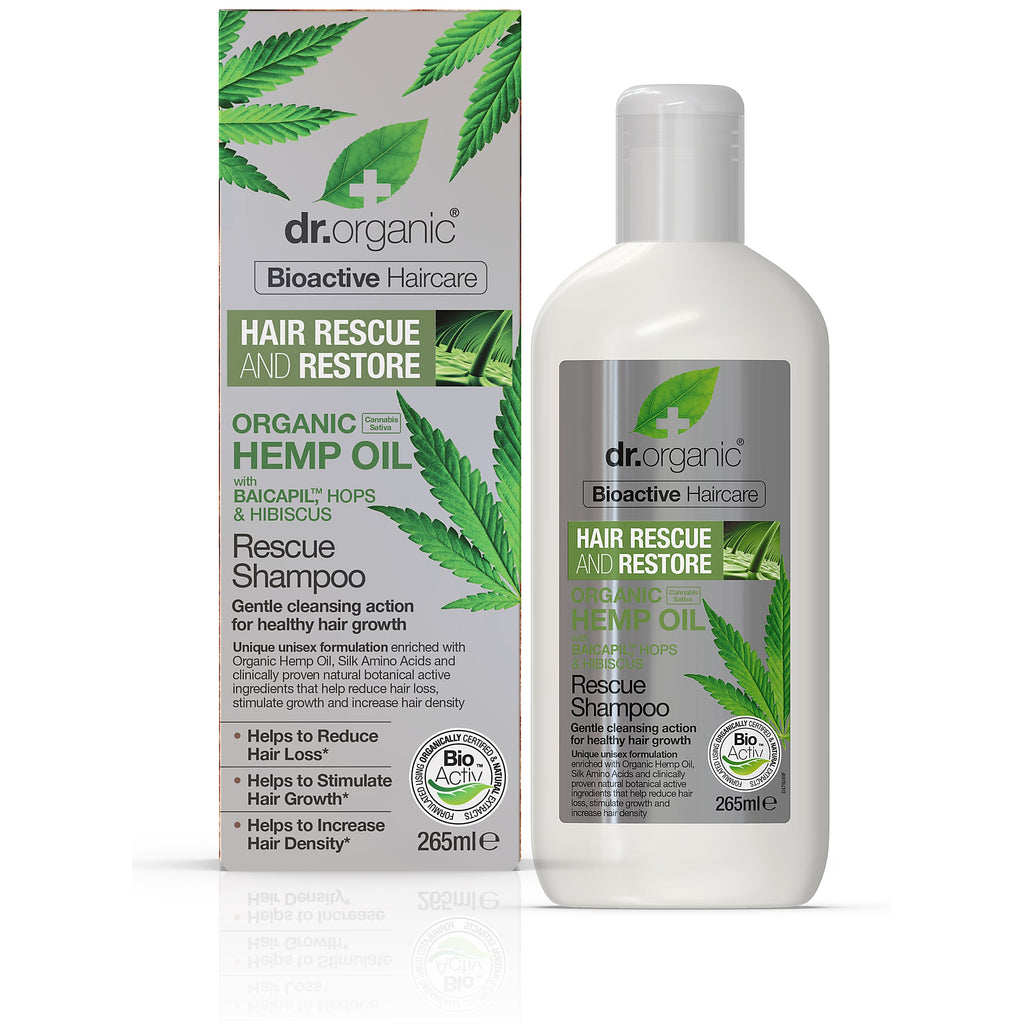 Dr Organic Hemp Oil Shampoo Rescue