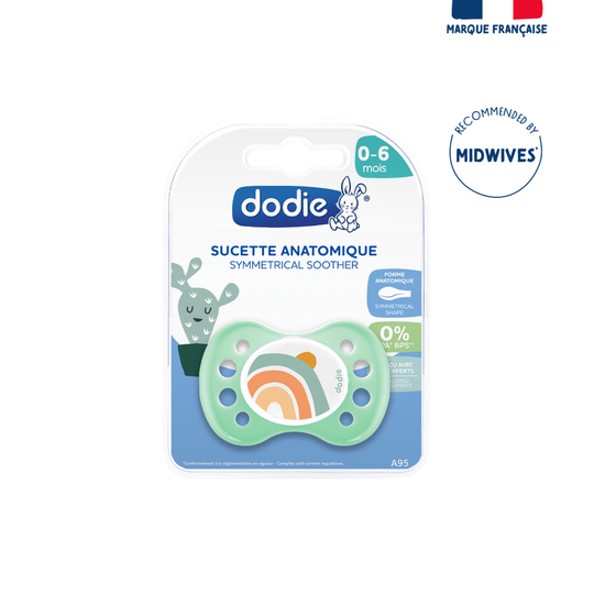 Dodie Soother 0-6 months Happy Life Boy