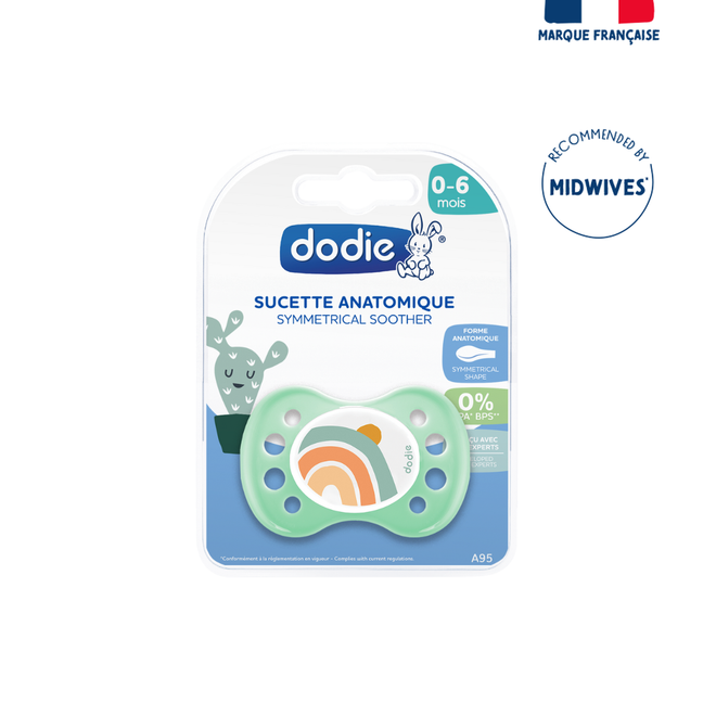 Dodie Soother 0-6 months Happy Life Boy