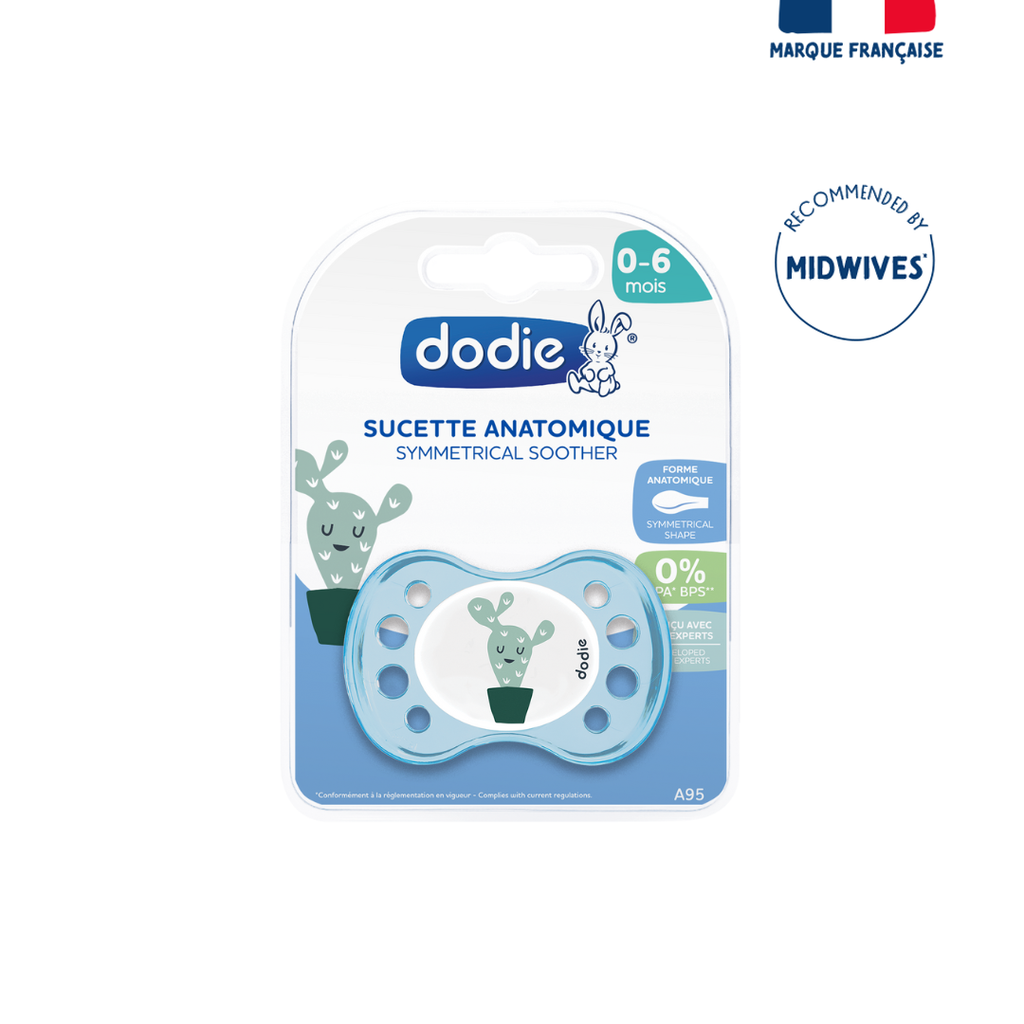 Dodie Soother 0-6 months Happy Life Boy