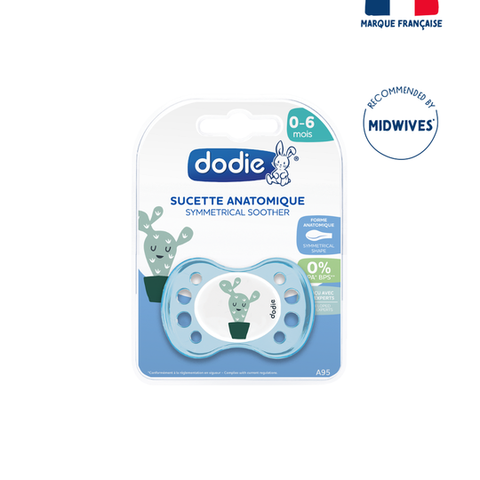 Dodie Soother 0-6 months Happy Life Boy
