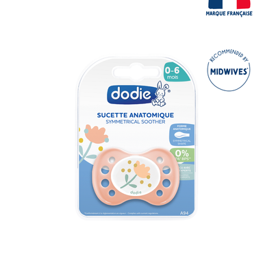 Dodie Soother 0-6 months Happy Life Girl