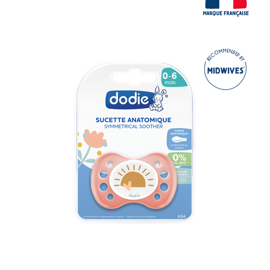 Dodie Soother 0-6 months Happy Life Girl