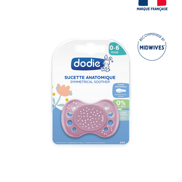 Dodie Soother 0-6 months Happy Life Girl