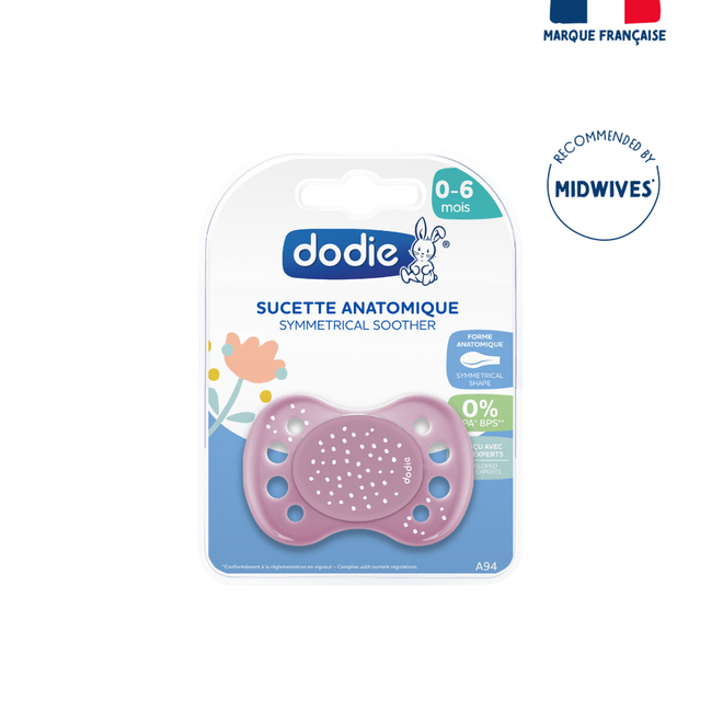 Dodie Soother 0-6 months Happy Life Girl