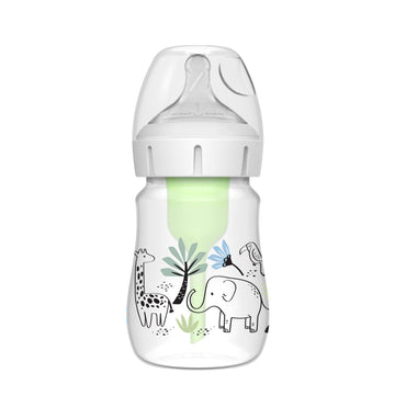 Dr Brown's Anti-Colic Options+ Baby Bottle Wide-Neck Jungle Elephant
