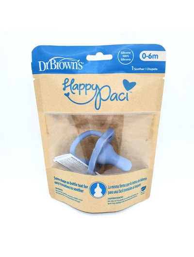Dr Brown's Happy  Silicone Pacifier 0-6m