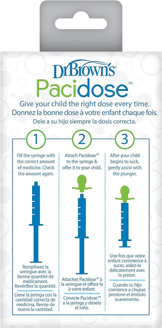 Dr Brown's Pacidose Pacifier and Liquid Baby Medicine Dispenser