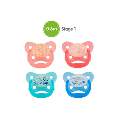 Dr Brown's PreVent Butterfly Pacifier Glow in the dark (Pack of 2)
