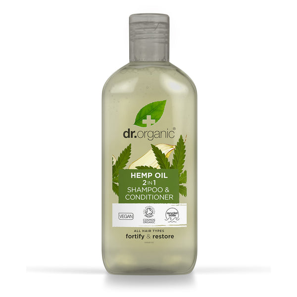 Dr Organic Hemp Oil Shampoo 2 In 1