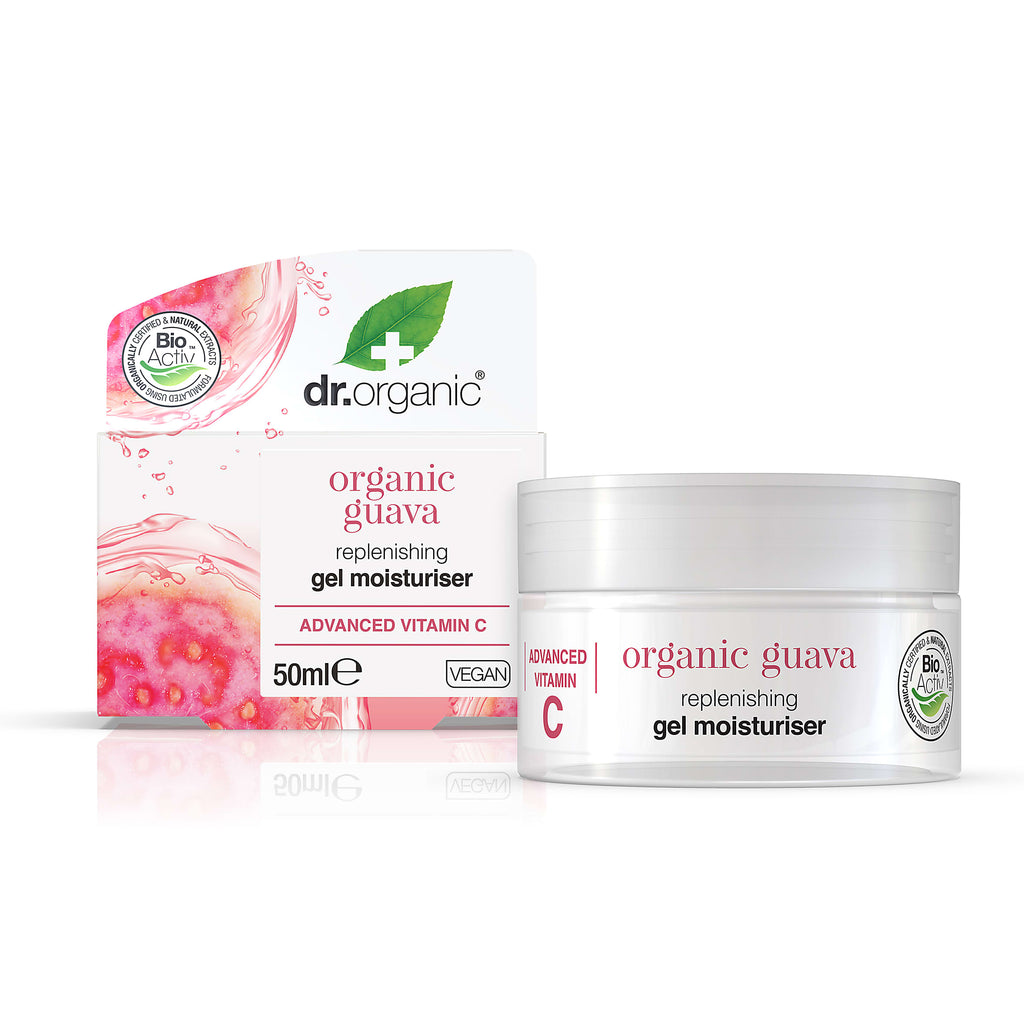 Dr Organic Guava Face Gel Moisturiser Advanced Vit C