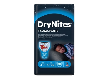 DryNites Pyjama Pants For Boys Age 4-7 (17-30Kg) 16 Pieces