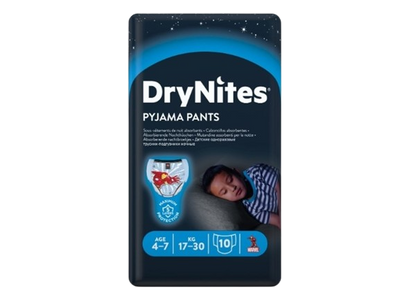 DryNites Pyjama Pants For Boys Age 4-7 (17-30Kg) 16 Pieces