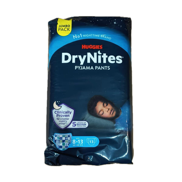 Drynites Pants Boy [8-13Yrs] 30-48Kg) 13Pieces