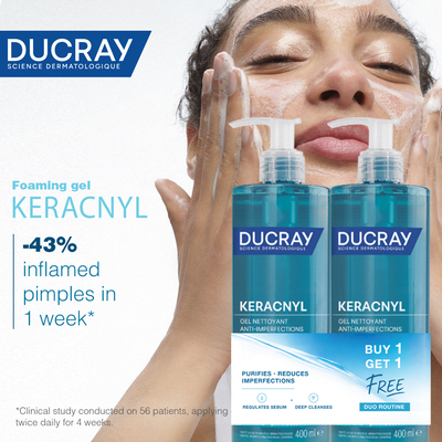 Ducray Buy One Get One Ducray Keracnyl Foaming Gel 400ml