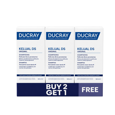 Ducray Buy Two Get One Kelual DS Anti-dandruff treatment shampoo 100ml