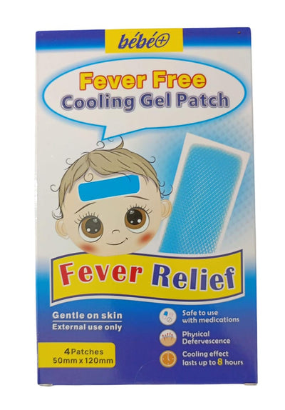 Fever Relief Cooling Gel Pads