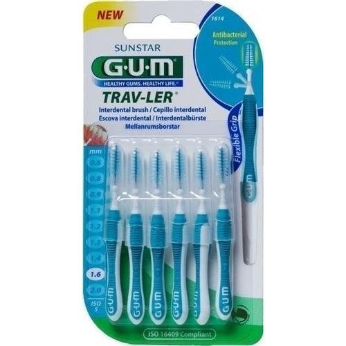 GUM Fine Tapered 1.6MM Interdental Brush