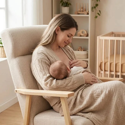 Miila Rocking Chair with foot Rest