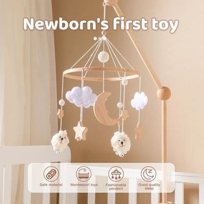 Miila Stars & Sheep Baby Nursery Mobile