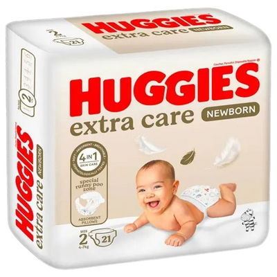 Huggies Extra Care Size 2 (4-7Kg)