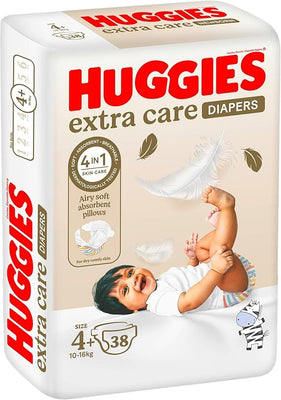 Huggies Extra Care Size 4+ (10-16Kg)
