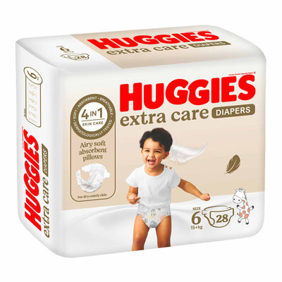 Huggies Extra Care Size 6 (15+Kg) 28 Diapers