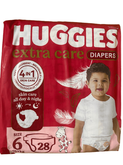 Huggies  N.6 (15+Kg) 28Pieces