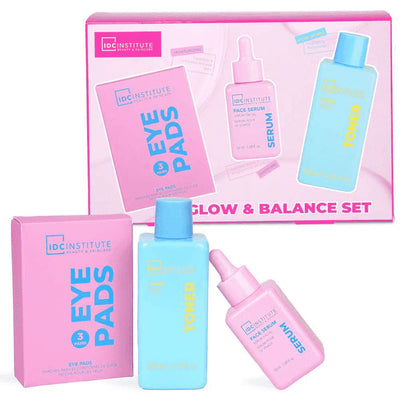 IDC Glissy Hydra, Glow & Balance Set