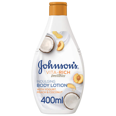 Johnson Vita-Rich Indulging Peach Yogurt Lotion