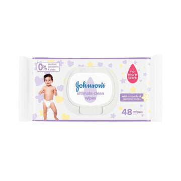 Johnson's Jumbo Wipes Ultimate Clean 48's