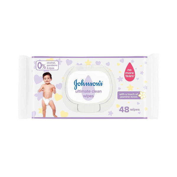 Johnson's Jumbo Wipes Ultimate Clean 48's