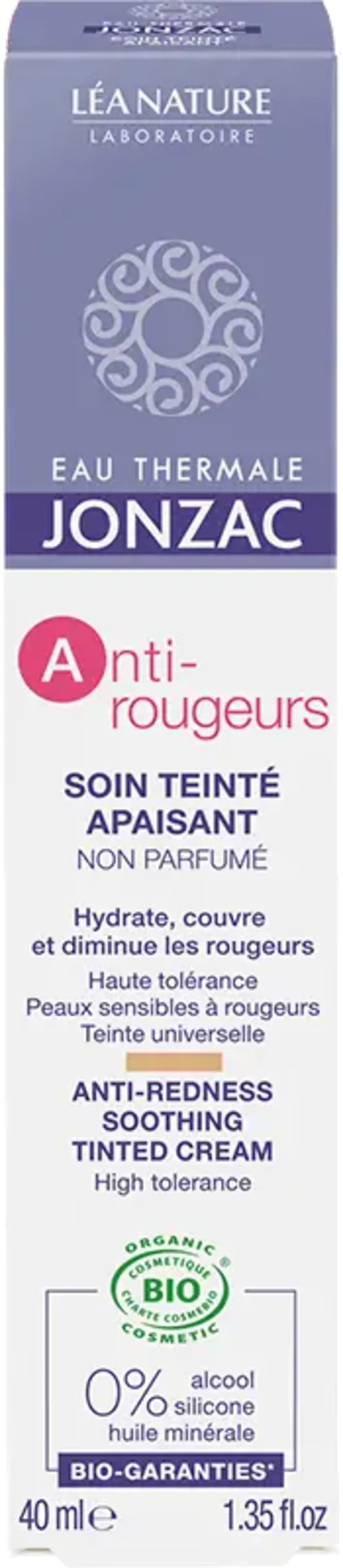 Jonzac Anti-Redness Soothing Tinted Cream