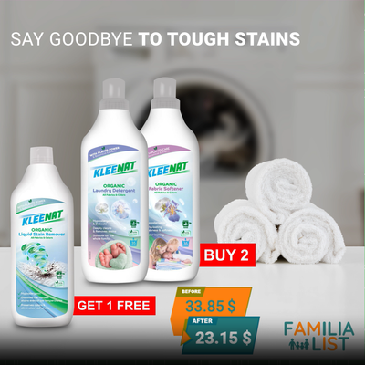 Kleenat Bundle Laundry Essentials Trio