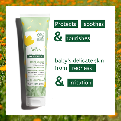 Klorane Buy Klorane Baby Certified Organic Change Cream and get a free 500ml Gentle Foaming gel